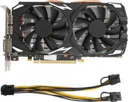 „Tbest“ „Radeon RX 580“ vaizdo plokštė, „Radeon RX“ vaizdo plokštė, „RX 580“ vaizdo plokštė, 8GB GDDR5, 256 bitų, palaiko 8K, 16 PCI 3.0, 2 ventiliatoriai, žaidimų vaizdo plokštė