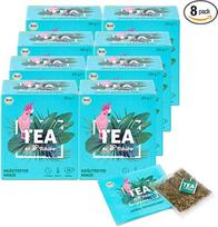 „Tchibo Tea by Tchibo“ ekologiškos žolelių arbatos su mėtų skonio, gaivinančios mėtų, laikymo pakuotė, „Maxi Pack“, arbatos dėžutė, 160 vienetų – 8 x 20 arbatos maišelių, ekologiškumo ženklas, natūralūs ingredientai, tvarus auginimas