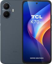 „TCL K70 4G“ „Android“ išmanusis telefonas, 6,8 colio HD+ ekranas su 120 Hz atnaujinimo dažniu, 4GB RAM + 128GB ROM, 5200 mAh (tipinis) akumuliatorius, komplekte su TPU dėklu, „Stardust Blue“ spalvos