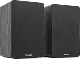 „TechniSat AUDIOMASTER RLS 1“ – aktyvios 2.0 sistemos lentyninės kolonėlės | Garso transliacija per „Bluetooth“, HDMI ARC, USB, MP3/WMA, „Toslink“, AUX, žemų dažnių garsiakalbio išėjimas, stereo, 50 W RMS, nuotolinio valdymo pultas, juodos spalvos