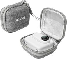 „TELESIN“ mažas mini krepšelis, skirtas „GoPro Hero 13, 12, 11, 10, 9“, „Insta360 GO3“, „Go2“, „DJI Osmo Action 4“, „Action 3“ kameroms; apsauginis dėklas veiksmo kamerų priedams; nešiojamas, patogus nešiotis