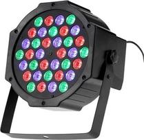„TEMPO DI SALDI Rgb 36 W 36 LED“ priekinis žibintas įvairių spalvų su „Disco Sensor“ spalvotu apšvietimu