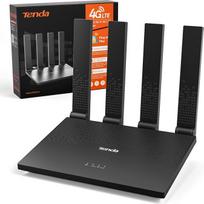 „Tenda“ 4G LTE maršrutizatorius su SIM kortelės modemu N300, WLAN Cat4, 4G03 Pro V2.0 – 4 sulankstomos antenos, maitinimas per USB-C išorinį akumuliatorių, LAN/WAN, „Plug & Play“, skirtas naudoti kelioniniame namuke, kempinge, namų biure ir sode