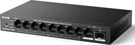 „Tenda“ valdomas PoE komutatorius – 8 prievadų gigabito tinklo komutatorius su RJ45 ir SFP prievadais