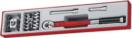 „Teng Tools“ 3/8" sukimo momento raktų / „Crowfoot“ rinkinys su įrankių valdymo sistema – TTX3892