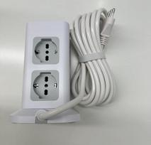 „TESSAN“ elektros lizdų blokas su USB, 20 W