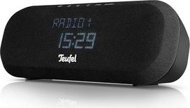 „Teufel Radio ONE“ Hi-Fi žadintuvas – „Bluetooth“ garsiakalbis su DAB+/FM radiju | Žadintuvo funkcijos, miego laikmatis – juodos spalvos
