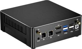 „Thdeukoty“ mini kompiuteris su procesoriumi i9-13900H, 14C/20T, 5,4 GHz, 64GB RAM, 1 T PCIe 4.0 SSD, stalinis kompiuteris su „Windows 11 Pro“ (TPM 2.0), 2,5G+1G LAN, „Wi-Fi 6E“, „Bluetooth 5.3“, DP/HDMI/Type-C trijų ekranų išvestis, VESA