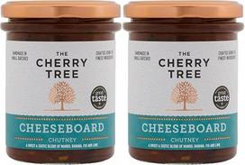 „The Cherry Tree“ sūrio lentelės čatnis, 2 x 300 g stiklainių dvigubas rinkinys