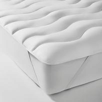 „The Fine Bedding Company“ minkštas sintetinis dvigulės lovos čiužinio užklotas – skalbiamas – su „Spundown“ pluoštais