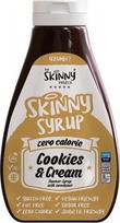 „The Skinny Food Co“ – „SIRUP“, be kalorijų ir be cukraus sirupas, „Cookies & Cream“ – sausainiai su grietinėle, 425 ml