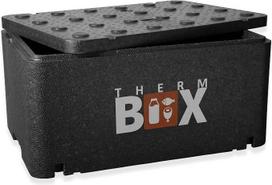 „Therm Box GN 1/1“ polistireno dėžė, 46 litrų talpos, vidiniai matmenys 54 x 34,5 x 24 cm, šilumą išlaikanti