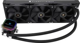 „Thermalright Frozen Prism 360 Black“ AIO vandens aušinimo sistema, skysčio aušinimo sistema procesoriui, 3 x 120 mm PWM ventiliatorių vandens aušinimo sistema, 1850 apsisukimų per minutę greitis, suderinamas su AMD/AM4/AM5 ir Intel LGA115X/1200/2011/1700