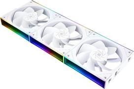 „Thermalright TR TL-M12QRW X3“ 3 dalių rinkinys – procesoriaus aušintuvas – belaidis sujungimas, 1500 aps/min, kompiuterio aušinimo modulis, ARGB šoninis „Infinite Mirror“ šviesos efektas, atvirkštinis oro išmetimas, baltas