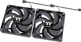 „Thermaltake CT120“ kompiuterio aušinimo ventiliatorius | 120 mm ventiliatorius | 2 vnt. rinkinys