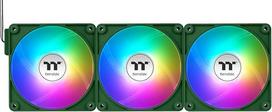 „Thermaltake CT140 EX Reverse ARGB Sync“ kompiuterio aušinimo ventiliatorius | 140 mm ARGB PWM ventiliatorius | „Racing Green“ spalva | 3 ventiliatorių rinkinys