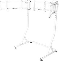 „Thermaltake Triple Racing Monitor Stand Pro“ | Skirta 3 vnt. 32″ išlenktiems / 34″ plokščiams monitoriams | Plienas su milteliniu dažų sluoksniu | Reguliuojamas aukštis (920–1120 mm) | 20 kg apkrova vienam monitoriui | VESA 75–400 | Balta