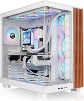 „Thermaltake View 380 XL WS ARGB“ vidutinio dydžio korpusas, „Snow“ spalvos