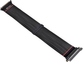 „Thermaltake“ PCI Express prailginimo kabelis, juodas, PCI-E 4.0, 16 x 60 cm
