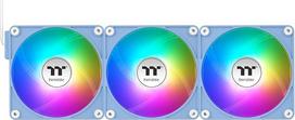 „Thermaltake“ CT120 EX ARGB Sync kompiuterio aušinimo ventiliatorius | 120 mm ARGB PWM ventiliatorius | Hortenzijų mėlyna | 3 ventiliatorių rinkinys