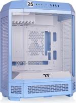 „Thermaltake“ „The Tower 600“ vidutinio dydžio ATX korpusas, „Hydrangea Blue“ spalvos, su 3 grūdinto stiklo plokštėmis, pagrindinės plokštės laikikliu su paslėptu jungikliu, pasukamais „PCI-e“ lizdais, CA-1Z1-00MFWN-00