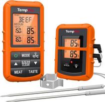 „ThermoPro TP20“ skaitmeninis radijo bangomis veikiantis kepimo termometras, grilio termometras, orkaitės termometras su 2 temperatūros jutikliais
