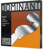 „Thomastik Dominant“ 633628 smuiko stygos su nailono šerdimi, rinkinys 4/4, vidutinio stiprumo, su E stygos iš chromuoto plieno