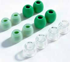 „Tipsy“ IEM ausų įdėklų rinkinys, 6 poros, skystas silikonas, odai nekenksmingas silikonas, „Memory“ putos, tinka „Tipsy“ M5/M3/M1/HD6/HD4(S) modeliams