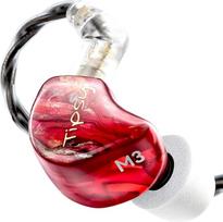 „Tipsy M3 Pro“ IEM ausinės, žaidimams skirtos ausinės su 1DD + 2BA hibridiniais garsiakalbiais, erdvinis garsas, pritaikytas FPS žaidimams, tikslus garso šaltinio nustatymas, nuimamas 0,78 mm 2-pin kabelis, 3,5 mm jungtis be mikrofono