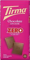 „Tirma Zero“ pieno šokolado plytelė be pridėto cukraus, 125 g, be glitimo