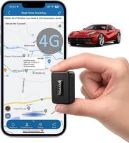 „TKMARS“ automobilinis 4G GPS sekiklis be abonemento, buvimo vietos nustatymas realiuoju laiku per programėlę ir SMS, magnetinis, 1500 mAh baterija, GPS siųstuvas automobiliui, motociklui, geografinė riba, judesio signalizacija, 6 mėnesių istorija, SIM ko
