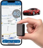 „TKMARS“ mini automobilinis 4G GPS sekiklis be abonemento, buvimo vietos nustatymas realiuoju laiku per programėlę ir SMS, magnetinis, didelis GPS tikslumas, judesio signalizacija, geografinė riba, 6 mėnesių istorija, reikalinga SIM kortelė (skirta automo