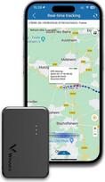 „TKMARS“ mini automobilinis GPS sekiklis su integruota SIM kortele – kompaktiškas magnetinis GPS siųstuvas, skirtas automobiliui, kuprinei ir vertingiems daiktams, „Plug & Play“ tipo sekimo siųstuvas, buvimo vietos nustatymas realiuoju laiku, keli pavojau