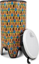 „Toca“ „Nesting Drums Freestyle II“ būgnas „Tubadora“, 12 x 24 coliai, „Kente“ audinys, TSSTB-12K-FT
