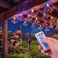 „Tomshine“ saulės energija maitinami fejerverkų styginių žibintai lauke, 100 LED, 2