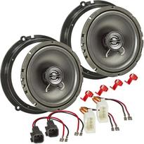 „tomzz Audio“ 4015-011 TA16.5-Pro garsiakalbių montavimo rinkinys, suderinamas su „Ford Fiesta“, „B-Max“, „C-Max“, „Focus“ ir „Mondeo“ modeliais; 165 mm koaksialinė sistema