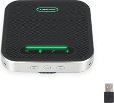 „TONGVEO“ konferencijų garsiakalbis ir mikrofonas, USB/„Bluetooth“, belaidis laisvų rankų skambinimas, 360º garsus ir aiškus balso įrašymas, 24 valandų pokalbių trukmė, skirtas 10–20 žmonių grupei