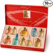 „Top Ten“ dovanų rinkinys, sudarytas iš 10 „Eau de Parfum“ miniatiūrų, iš viso 57 ml