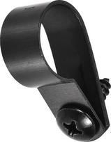 „TOP-VIGOR“ kabelių spaustukai, nailono R tipo, 16 mm, plastikiniai kabelių spaustukai, asortimentas, tvirtinimo rinkinys, plastikiniai laidų spaustukai, skirti elektros kabeliams, laidų linijoms, kabelių tvarkymui, juodi, 100 vnt.