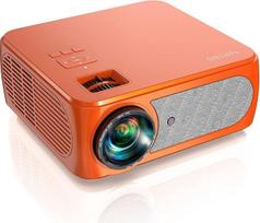 „TOPTRO“ mini projektorius, 7000 liumenų, „Wi-Fi“ ir „Bluetooth“ projektorius, palaiko 1080P „Full HD“ raišką, su „Hi-Fi“ garsiakalbiu, suderinamas su TV Stick, mobiliuoju telefonu, nešiojamuoju kompiuteriu, DVD grotuvu, „PS4“, SD kortele ir AV įranga (or