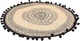 „Toyvian“ juoda dekoratyvinė audinio servetėlė, 40 cm, atspari karščiui ir įbrėžimams, elegantiško ir mielo stiliaus, skirta namų valgomojo stalui
