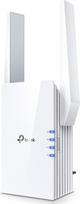 „TP-Link RE505X“ „Wi-Fi 6 AX1500“ dviejų dažnių gigabito WLAN kartotuvas (1200Mbit/s 5 GHz dažniu ir 300Mbit/s 2,4 GHz dažniu, pažangus signalo rodymas, AP režimas, „Tether“ programa) Balta