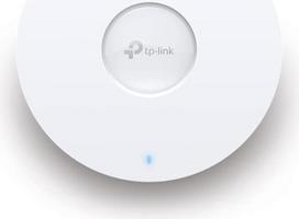 „TP-Link“ EAP653 UR Ax3000 dviejų dažnių Wi-Fi 6 prieigos taškas, skirtas montuoti prie lubų, su PoE+ ir „Omada“