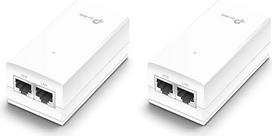 „TP-Link“ TL-POE2412G 24 V pasyvusis PoE adapteris (palaiko 24 V pasyvųjį PoE, montuojamas ant sienos, „Plug & Play“, suderinamas tik su 24 V pasyvaus PoE įrenginiais) Balta spalva (2 vnt. rinkinys)