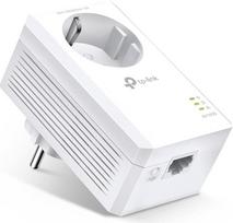 „TP-Link“ TL-PA7017P AV1000 gigabito „Powerline“ adapteris su kištukine rozete (1 gigabito prievadas, „Plug and Play“, energijos taupymo funkcija, suderinamas su „TP-Link“ „HomePlug AV“ „Powerline“ adapteriais)
