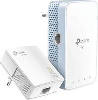 „TP-Link“ TL-WPA1000 „Powerline“ rinkinys: „Wi-Fi“, PLC, AV1000Mbps, „AC 1200 Wi-Fi“, dviejų dažnių, 1 gigabito prievadas, „Plug and Play“, „HomePlug AV2“, baltos spalvos