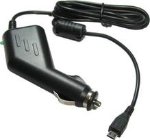 „Trade-Shop“ „Micro-USB 2A“ automobilinis įkroviklio kabelis, 12 V/24 V, su TMC antena, skirtas pakeisti navigacijos įrenginiui „4UUC5 4UUC.001.05 4UUC23“ (ilgis 1,1 m)
