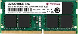 „Transcend JetRam“ 32GB DDR4 RAM 3200 MHz SO-DIMM CL22, nešiojamojo kompiuterio atminties modulis