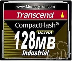 „Transcend“ 128MB pramoninė CF kortelė 100X (UDMA4)