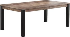 „trendteam smart living“ – „Emile“ – valgomojo stalas – tabako spalvos ąžuolas/pilka – valgomojo stalas – (P x A x G) 200 x 77 x 100 cm – telpa iki 8 žmonių – rustikalus dizainas – atsparus įbrėžimams